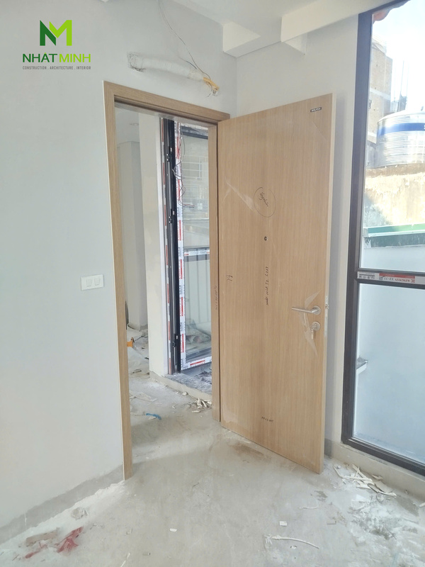 Lắp cửa composite Galaxy cho số 63, ngõ 158 Ngọc Hà, Ba Đình, Hà Nội