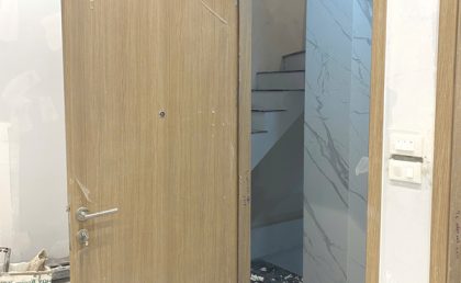 Lắp cửa composite Galaxy cho số 63, ngõ 158 Ngọc Hà, Ba Đình, Hà Nội