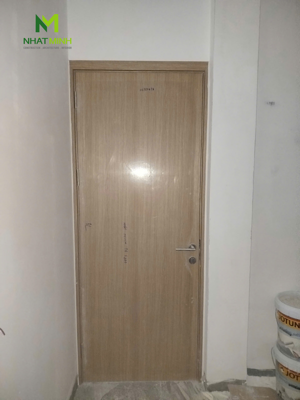 Lắp cửa composite Galaxy cho chung cư mini 7b ngõ 135 Đội Cấn, Ba Đình, Hà Nội