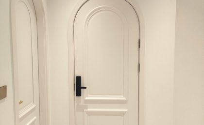 Lắp đặt cửa gỗ nhựa HaruHome cho biệt thự C6 Geleximco, Dương Nội, Hà Đông, Hà Nội