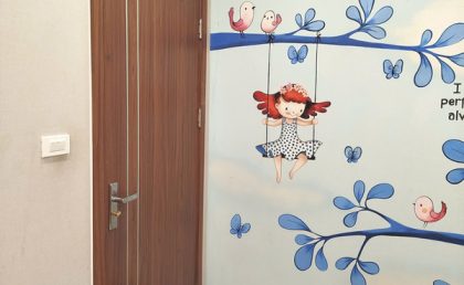 Thi công cửa composite HaruHome cho chung cư Goldsilk, Hà Nội