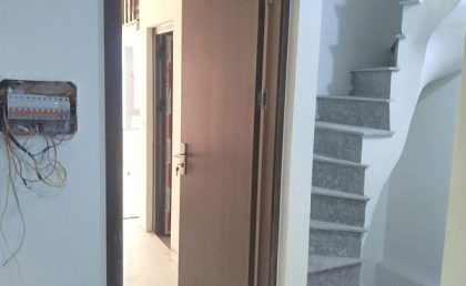 Lắp cửa gỗ nhựa HaruHome cho công trình nhà phố Mỹ Đình, Hà Nội