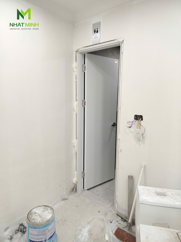 Lắp cửa gỗ nhựa composite HaruHome cho nhà số 7. ngách 6/9 Vĩnh Phúc, Ba Đình, Hà Nội
