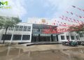 Lắp cửa thép chống cháy EI90 Hisung cho Đại học Mỹ thuật Công nghiệp