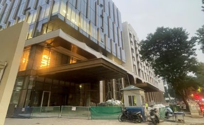 Lắp cửa thép chống cháy EI60 Galaxy tòa nhà Trần Nguyên Hãn Complex