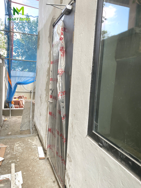 Lắp cửa thép chống cháy EI60 Galaxy cho tòa nhà văn phòng 142 Giảng Võ, Ba Đình, Hà Nội