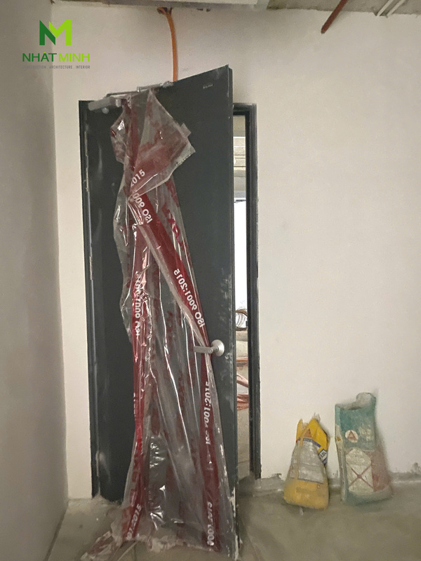 Lắp cửa thép chống cháy EI60 Galaxy cho tòa nhà văn phòng 142 Giảng Võ, Ba Đình, Hà Nội