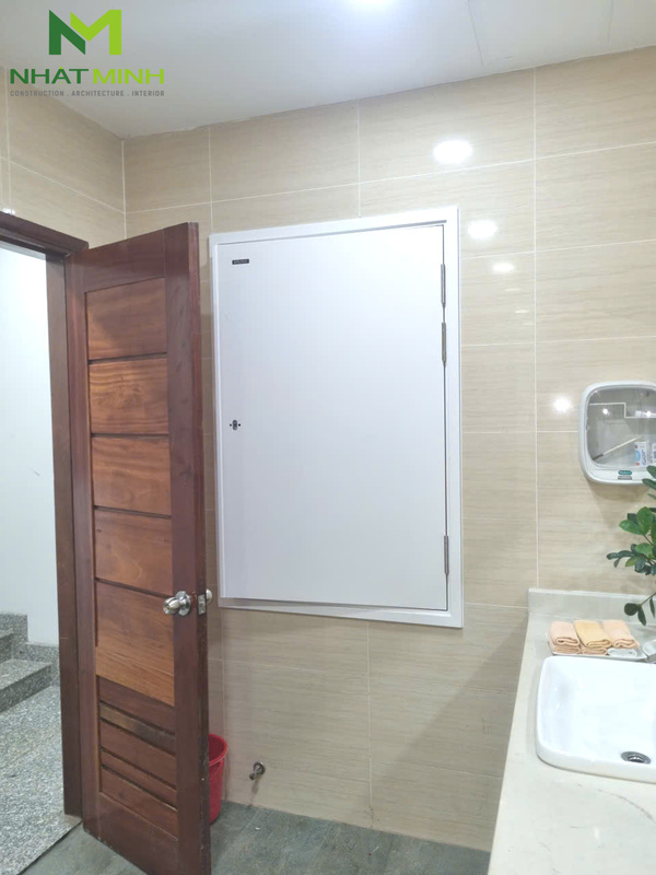 Lắp cửa thép chống cháy EI60 Galaxy cho tòa nhà 30 Triệu Việt Vương, Hoàn Kiếm, Hà Nội