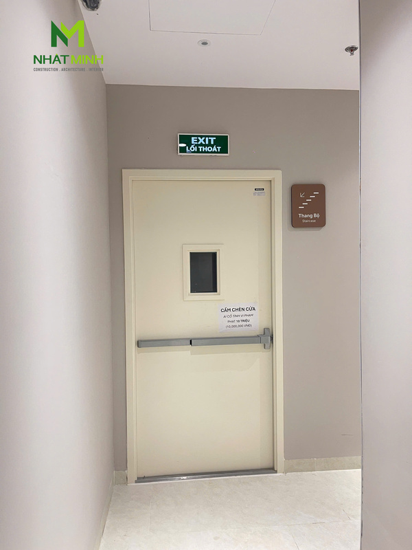 Lắp cửa thép chống cháy, cửa kính chống cháy, vách kính chống cháy các cấp độ EI60, EI90, EI120 cho tổ hợp Mỹ Đình Pearl, Hà Nội