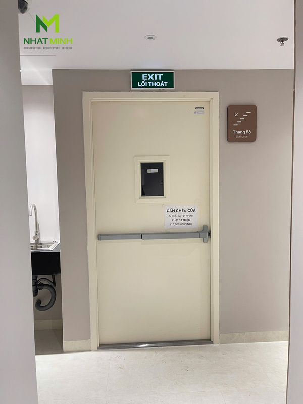 Lắp cửa thép chống cháy, cửa kính chống cháy, vách kính chống cháy các cấp độ EI60, EI90, EI120 cho tổ hợp Mỹ Đình Pearl, Hà Nội