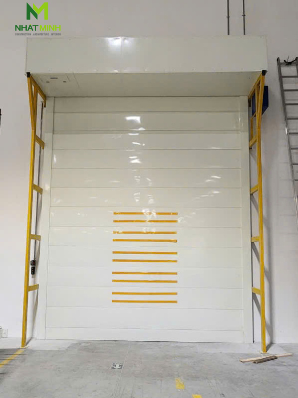 Lắp cửa thép chống cháy EI90 và cửa cuốn chống cháy EI120 Galaxy cho nhà máy Hayat, Bình Phước