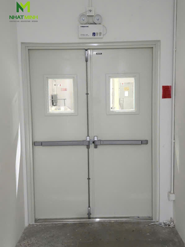 Lắp cửa thép chống cháy EI90 và cửa cuốn chống cháy EI120 Galaxy cho nhà máy Hayat, Bình Phước