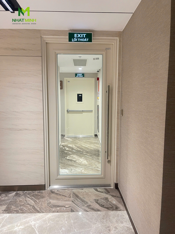 Lắp cửa thép chống cháy, cửa kính chống cháy, vách kính chống cháy các cấp độ EI60, EI90, EI120 cho tổ hợp Mỹ Đình Pearl, Hà Nội