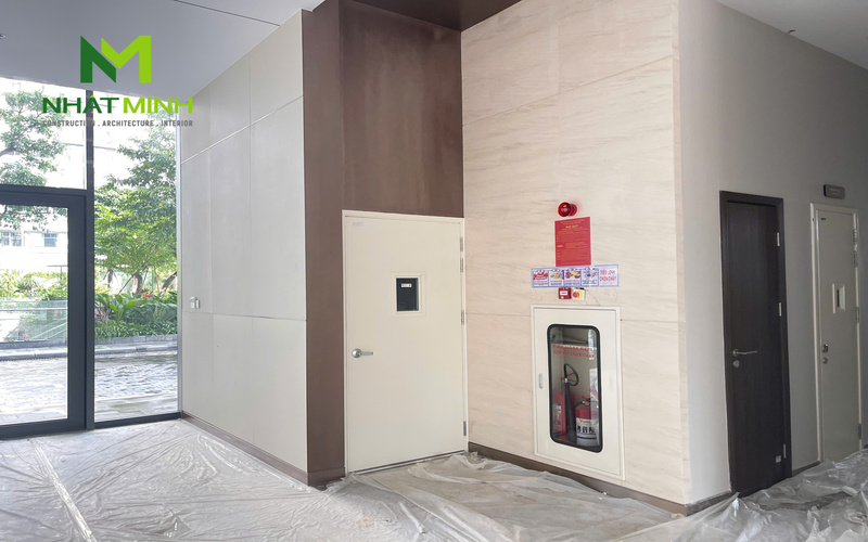 Lắp cửa thép chống cháy, cửa kính chống cháy, vách kính chống cháy các cấp độ EI60, EI90, EI120 cho tổ hợp Mỹ Đình Pearl, Hà Nội
