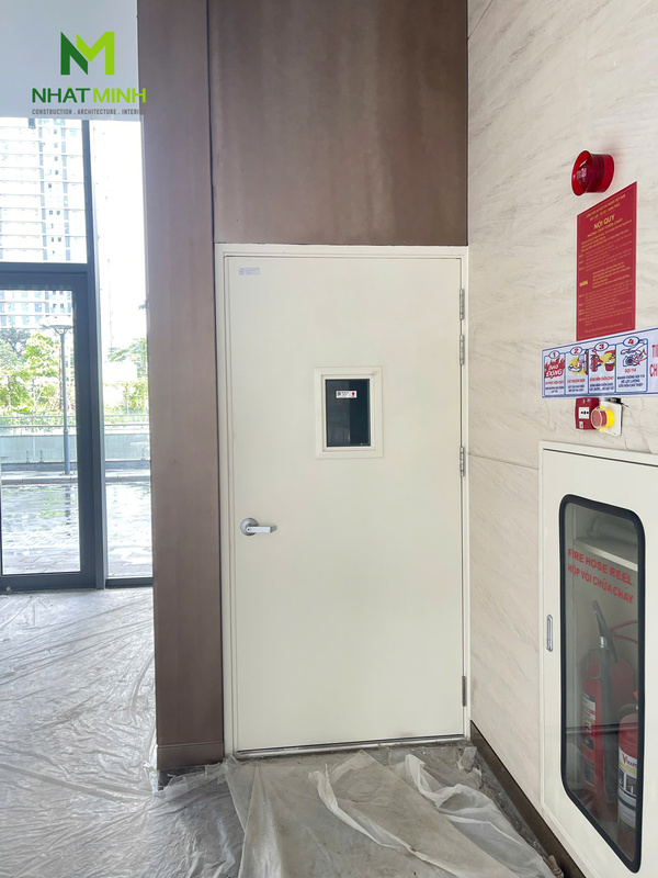 Lắp cửa thép chống cháy, cửa kính chống cháy, vách kính chống cháy các cấp độ EI60, EI90, EI120 cho tổ hợp Mỹ Đình Pearl, Hà Nội