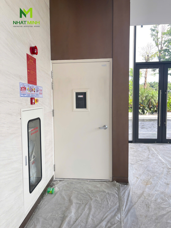 Lắp cửa thép chống cháy, cửa kính chống cháy, vách kính chống cháy các cấp độ EI60, EI90, EI120 cho tổ hợp Mỹ Đình Pearl, Hà Nội