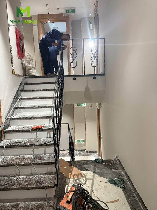 Lắp cửa gỗ chống cháy EI60 cho khách sạn Hồng Ngọc, Hà Nội