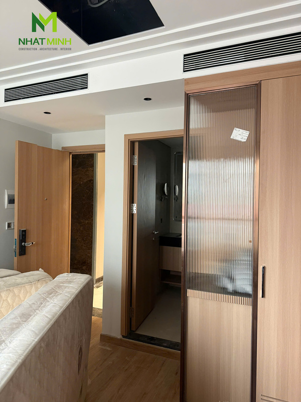 Lắp cửa gỗ chống cháy EI60 cho khách sạn Hồng Ngọc, Hà Nội