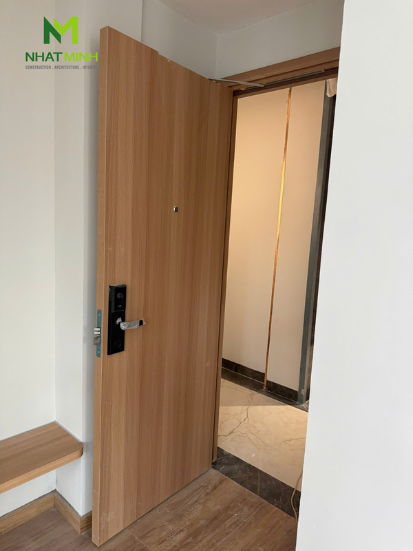 Lắp cửa gỗ chống cháy EI60 cho khách sạn Hồng Ngọc, Hà Nội