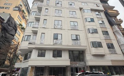Lắp cửa gỗ chống cháy EI60 cho khách sạn Hồng Ngọc, Hà Nội