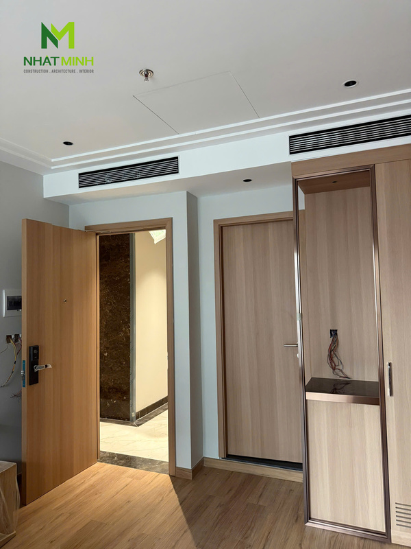 Lắp cửa gỗ chống cháy EI60 cho khách sạn Hồng Ngọc, Hà Nội