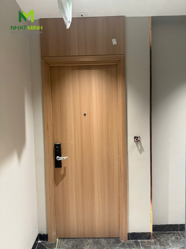 Lắp cửa gỗ chống cháy EI60 cho khách sạn Hồng Ngọc, Hà Nội