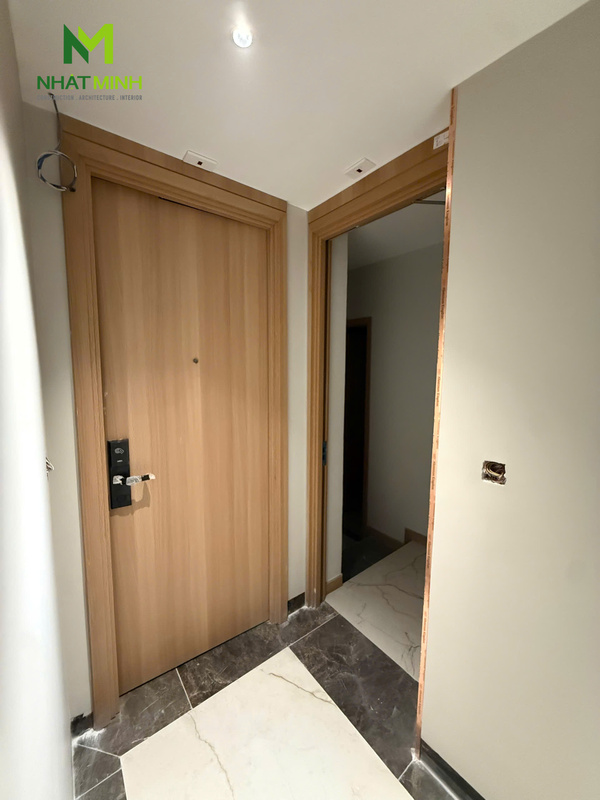 Lắp cửa gỗ chống cháy EI60 cho khách sạn Hồng Ngọc, Hà Nội