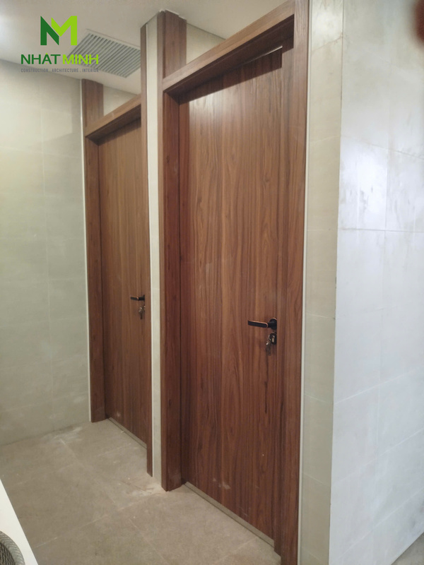 Lắp cửa nhựa composite HaruHome và cửa thép vân gỗ Galaxy cho Đồng Chanh Villas (Hòa Bình)