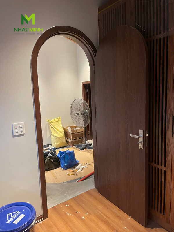 Lắp cửa nhựa composite HaruHome cho nhà phố tại Lào Cai