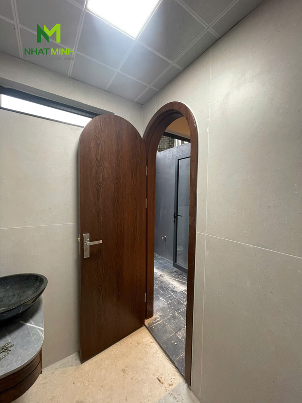 Lắp cửa nhựa composite HaruHome cho nhà phố tại Lào Cai