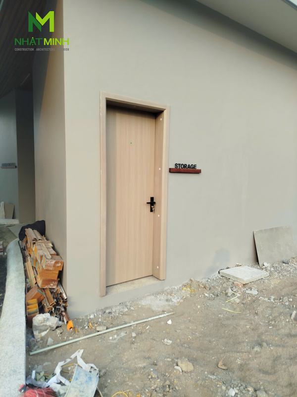 Lắp cửa nhựa composite HaruHome và cửa thép vân gỗ Galaxy cho Đồng Chanh Villas (Hòa Bình)