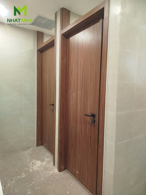 Lắp cửa nhựa composite HaruHome và cửa thép vân gỗ Galaxy cho Đồng Chanh Villas (Hòa Bình)