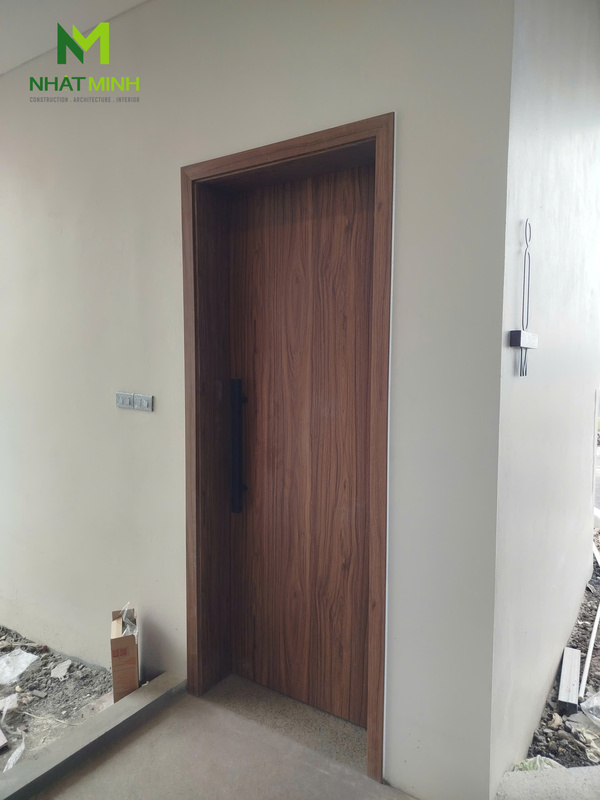 Lắp cửa nhựa composite HaruHome và cửa thép vân gỗ Galaxy cho Đồng Chanh Villas (Hòa Bình)