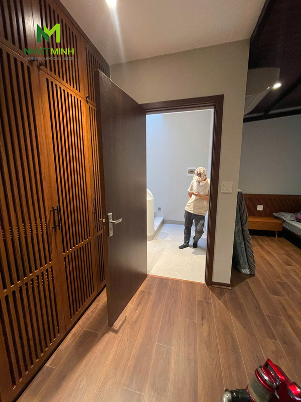 Lắp cửa nhựa composite HaruHome cho nhà phố tại Lào Cai