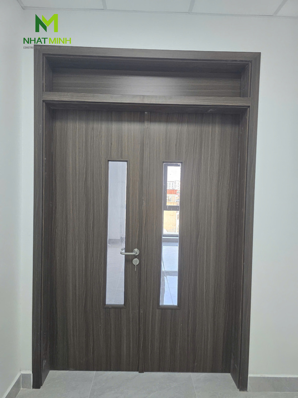 Lắp cửa nhựa composite HaruHome cho Bệnh viện Mắt kỹ thuật cao Hà Nội - Thái Nguyên