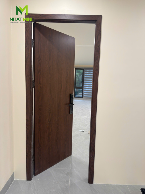 Lắp cửa nhựa composite HaruHome cho công trình 82 Chùa Láng, Hà Nội