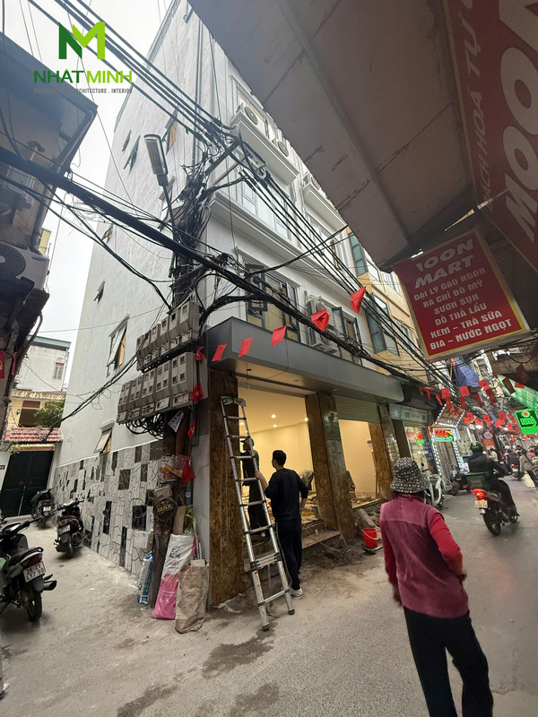 Lắp cửa thép an toàn cho nhà phố tại Trung Kính, Hà Nội