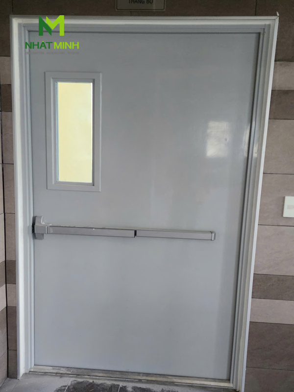 Lắp cửa thép chống cháy EI90 Galaxy cho nhà xưởng tại KCN Đức Hòa 1, tỉnh Tây Ninh