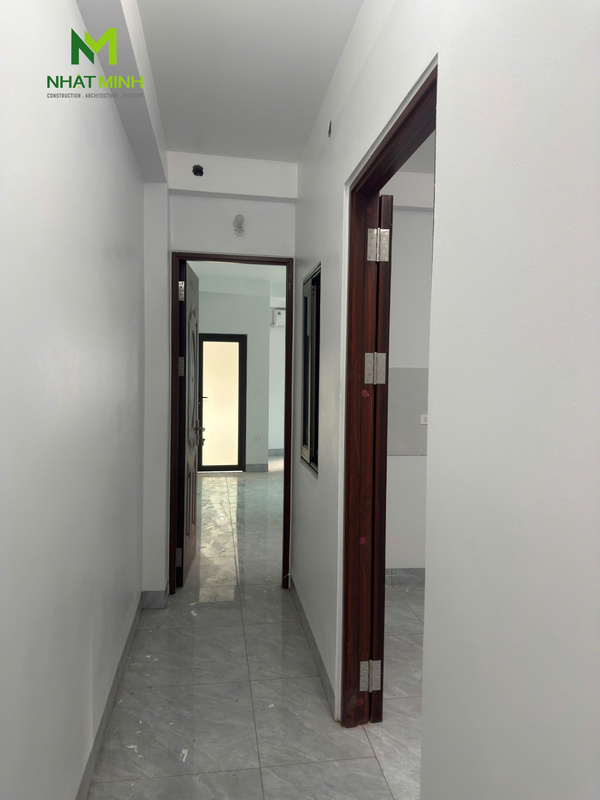 Lắp cửa thép vân gỗ, cửa thép chống cháy chung cư ngõ 89 Lê Đức Thọ