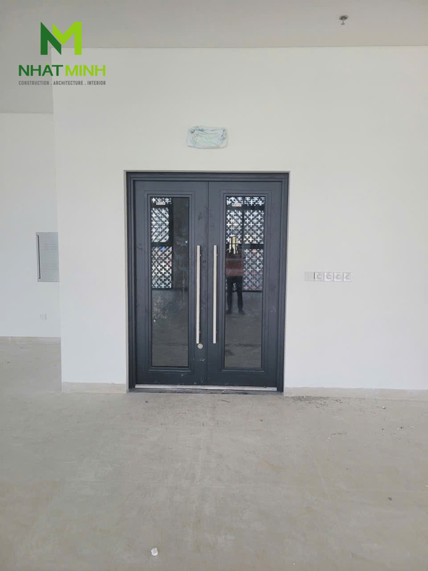 Lắp cửa và vách kính chống cháy EI60 Galaxy cho chung cư Hesco, Hà Nội