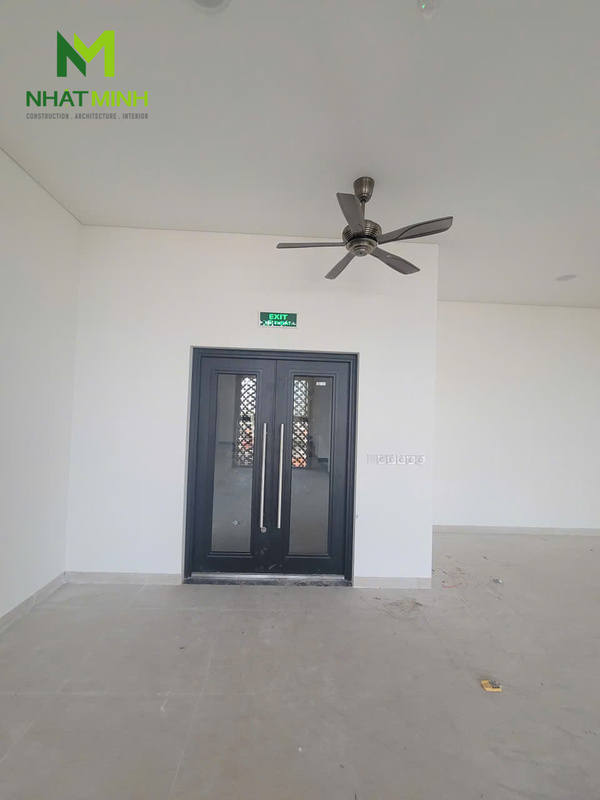 Lắp cửa và vách kính chống cháy EI60 Galaxy cho chung cư Hesco, Hà Nội