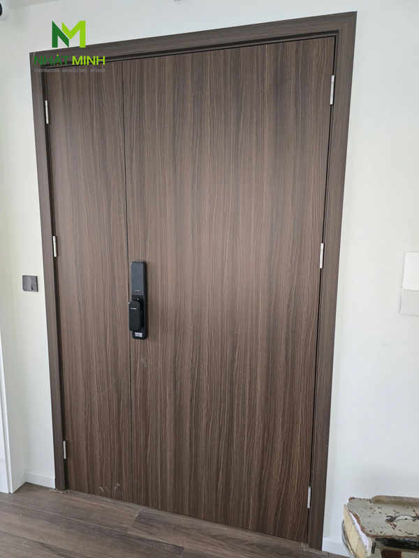 Lắp cửa nhựa composite HaruHome chung cư C18 Lạc Long Quân, Hà Nội