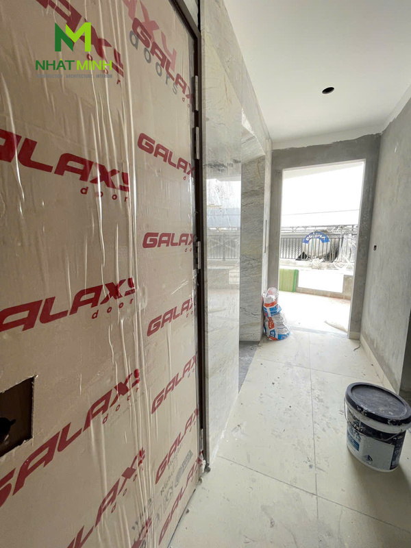 Lắp cửa thép chống cháy EI60 Galaxy cho công trình số 3, ngõ 6B đường Thành Công, Giảng Võ, Ba Đình, Hà Nội