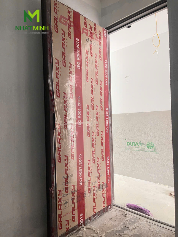 Lắp cửa thép chống cháy EI60 Galaxy cho công trình số 3, ngõ 6B đường Thành Công, Giảng Võ, Ba Đình, Hà Nội